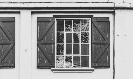 Photo wooden shutters